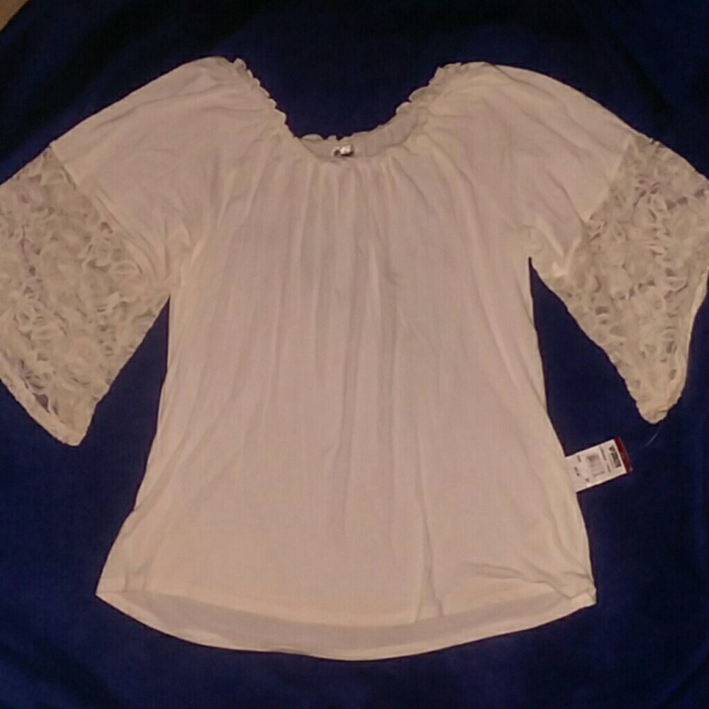 NWT Women's Wrangler Shirt Medium 3/4 Bell Sleeves